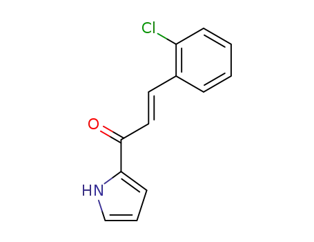 3-(2-chlorophenyl)-1-(1H-pyrrol-2-yl)-2-propen-1-one
