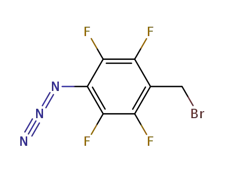 1-Azido-4-(bromomethyl)-2,3,5,6-tetrafluorobenzene