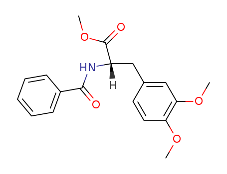 L-Tyrosine, N-benzoyl-3-methoxy-O-methyl-, methyl ester
