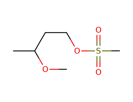 Molecular Structure of 428870-98-8 (3-Methoxybutyl methanesulfonate)