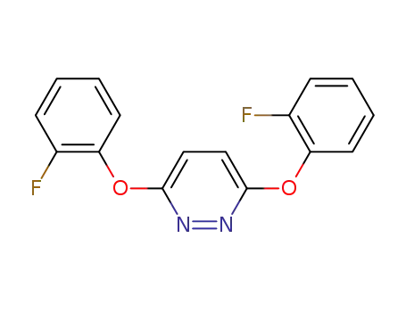 3,6-Bis(2-fluorophenoxy)pyridazine