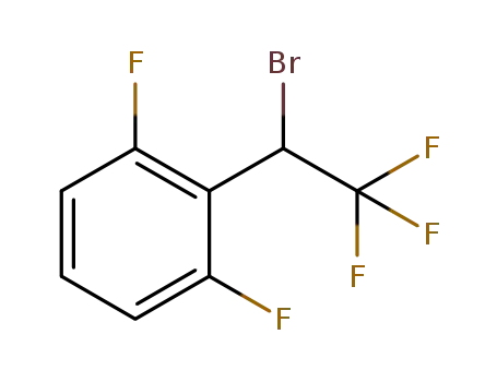 Benzene, 2-(1-bromo-2,2,2-trifluoroethyl)-1,3-difluoro-