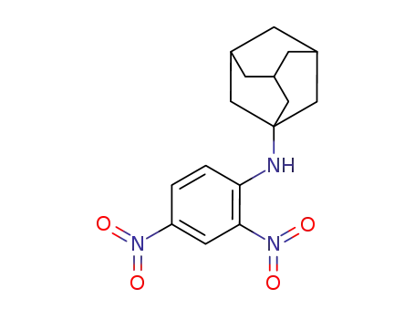 Molecular Structure of 149874-11-3 (N-(2,4-dinitrophenyl)adamantan-1-amine)