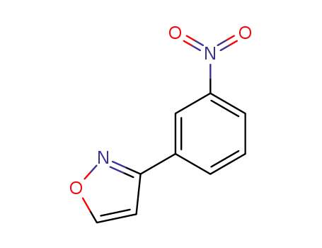 Molecular Structure of 4264-04-4 (Isoxazole, 3-(3-nitrophenyl)-)