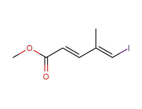 methyl (2E,4E)-5-iodo-4-methyl-2,4-pentadienoate