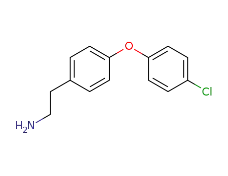Molecular Structure of 894356-22-0 (Benzeneethanamine, 4-(4-chlorophenoxy)-)