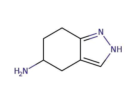 Molecular Structure of 74197-16-3 (4,5,6,7-tetrahydro-2H-indazol-5-amine(SALTDATA: 2HCl))