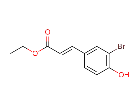 ethyl 3-(3-bromo-4-hydroxyphenyl)acrylate