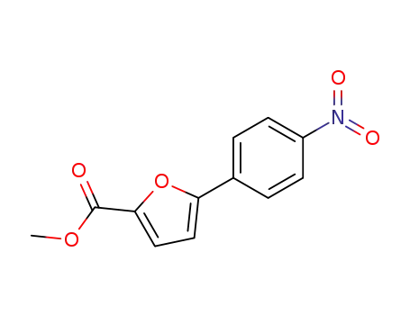 Molecular Structure of 52939-00-1 (5-(4-NITROPHENYL)FURAN-2-CARBOXYLIC ACID METHYL ESTER)