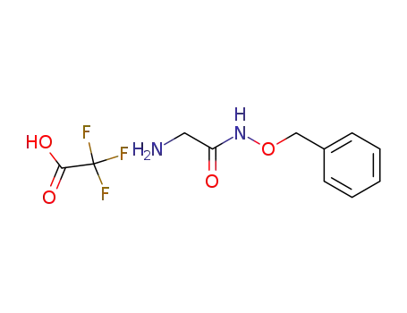 Acetamide, 2-amino-N-(phenylmethoxy)-, mono(trifluoroacetate)