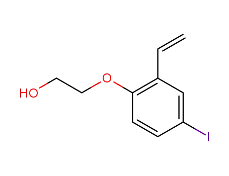 2-(4-iodo-2-vinyl-phenoxy)-ethanol