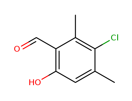 Benzaldehyde,3-chloro-6-hydroxy-2,4-dimethyl-