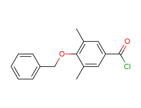 Benzoyl chloride, 3,5-dimethyl-4-(phenylmethoxy)-