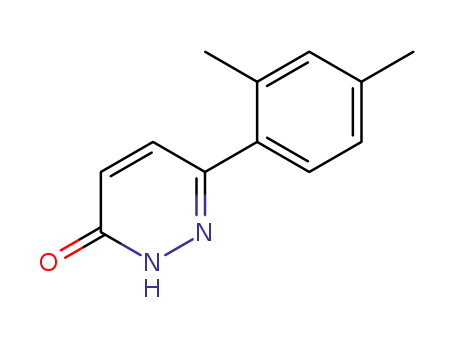 Molecular Structure of 4826-92-0 (3(2H)-Pyridazinone, 6-(2,4-dimethylphenyl)-)