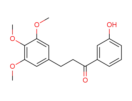 1-(3-hydroxyphenyl)-3-(3,4,5-trimethoxyphenyl)-1-propanone
