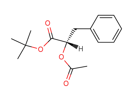 L-tert-butyl 2-acetyloxy-3-phenylpropanoate