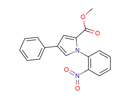 1-(2-Nitro-phenyl)-4-phenyl-1H-pyrrole-2-carboxylic acid methyl ester