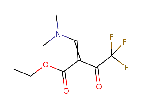 Ethyl 2-((dimethylamino)methylene)-4,4,4-trifluoro-3-oxobutanoate