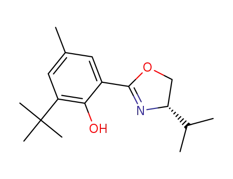 (S)-2-(tert-butyl)-6-(4-isopropyl-4,5-dihydrooxazol-2-yl)-4-methylphenol