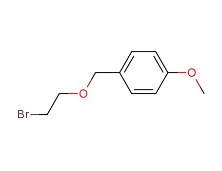 Molecular Structure of 149966-28-9 (1-[(2-BROMOETHOXY)METHYL]-4-METHOXYBENZENE)