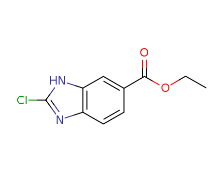 2-CHLORO-3H-BENZIMIDAZOLE-5-CARBOXYLIC ACID ETHYL ESTER