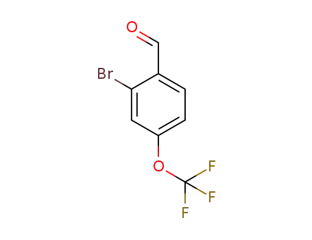 Molecular Structure of 1114808-87-5 (2-BROMO-4-(TRIFLUOROMETHOXY)BENZALDEHYDE)