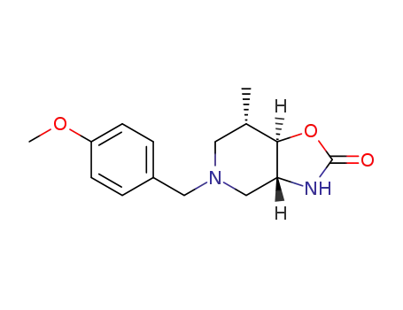 (3aR,7S,7aR)-5-(4-methoxybenzyl)-7-methylhexahydrooxazolo[4,5-c]pyridin-2(3H)-one