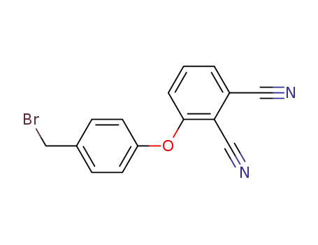 Molecular Structure of 760206-85-7 (3-[4-(bromomethyl)phenoxy]phthalonitrile)
