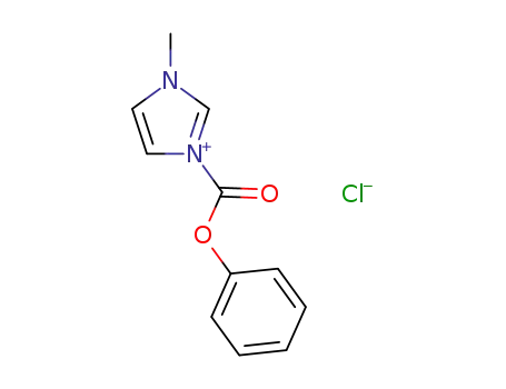 1H-Imidazolium, 1-methyl-3-(phenoxycarbonyl)-, chloride