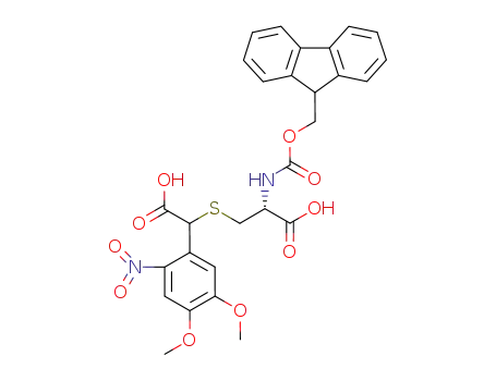S-(α-carboxy-4,5-dimethoxy-2-nitrobenzyl)-N-Fmoc-L-cysteine