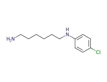 Molecular Structure of 894356-52-6 (1,6-Hexanediamine, N-(4-chlorophenyl)-)