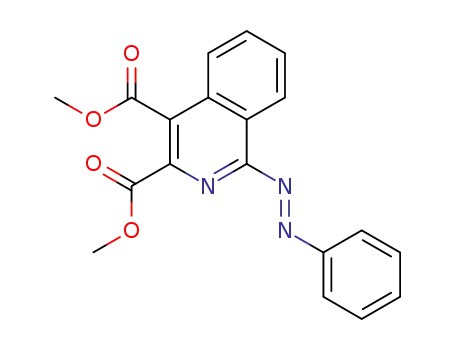 (E)-dimethyl 1-(phenyldiazenyl)isoquinoline-3,4-dicarboxylate