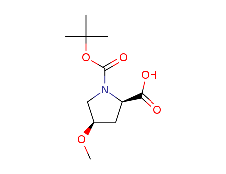 1,2-Pyrrolidinedicarboxylic acid, 4-methoxy-, 1-(1,1-dimethylethyl)
ester, (2R,4R)-