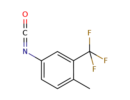 Molecular Structure of 51903-64-1 (3-(TRIFLUOROMETHYL)-4-METHYLPHENYL ISOC&)