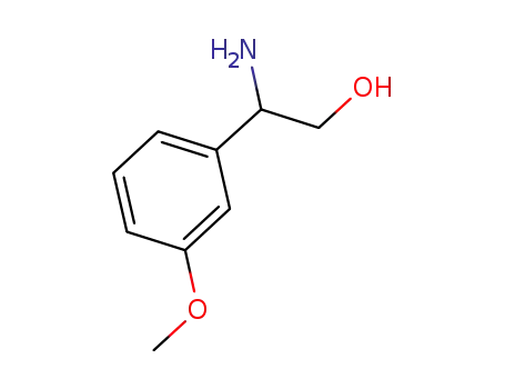 Molecular Structure of 763080-04-2 (Benzeneethanol, beta-amino-3-methoxy-, (betaR)- (9CI))