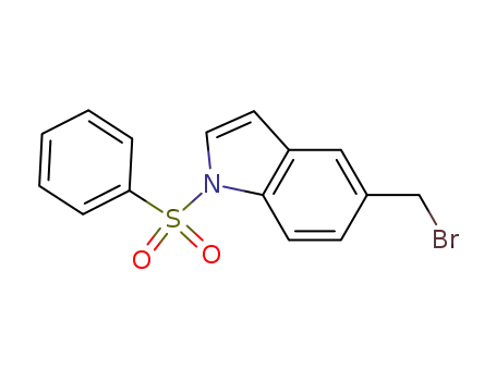 5-(Bromomethyl)-1-(phenylsulfonyl)-1H-indole