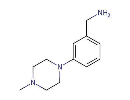 3-(4-Methyl-1-piperazinyl)-benzene methanamine