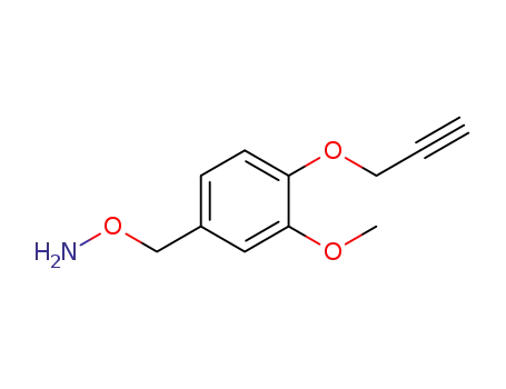 O-(3-methoxy-4-prop-2-ynyloxybenzyl)hydroxylamine