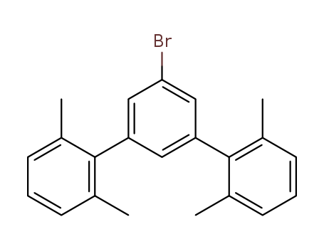 Molecular Structure of 135989-99-0 (1,1':3',1''-Terphenyl, 5'-bromo-2,2'',6,6''-tetramethyl-)