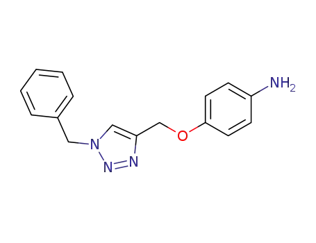 4-((1-benzyl-1H-1,2,3-triazol-4-yl)methoxy)aniline