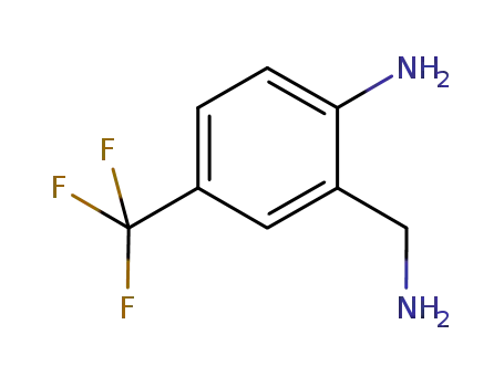 Molecular Structure of 765297-88-9 (2-(aminomethyl)-4-(trifluoromethyl)aniline)