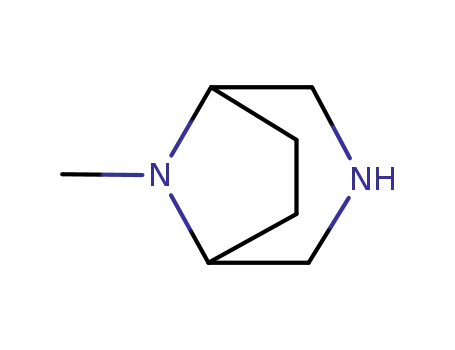 Molecular Structure of 51102-42-2 (8-METHYL-3,8-DIAZABICYCLO[3.2.1]OCTANE)