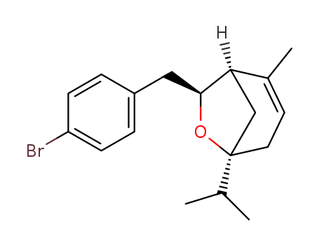 (1R,5R,7S)-7-(4-bromobenzyl)-5-isopropyl-2-methyl-6-oxabicyclo[3.2.1]oct-2-ene