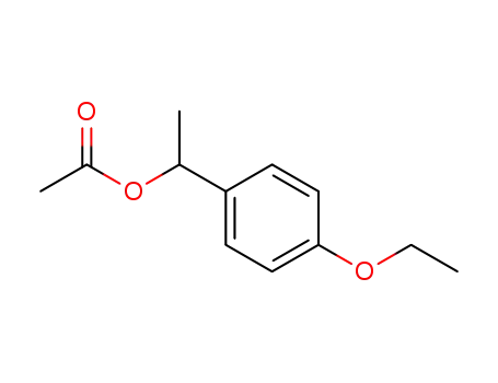 벤젠메탄올, 4-에톡시-알파-메틸-, 아세테이트, (-)-(9CI)