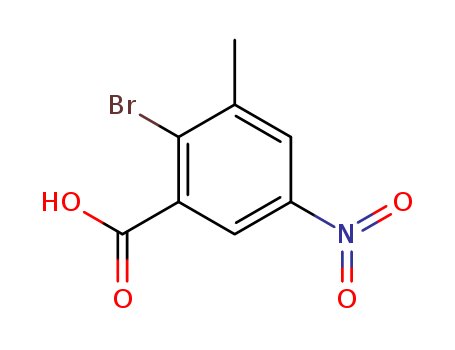 2-bromo-3-methyl-5-nitrobenzoic acid cas no. 631911-95-0 98%