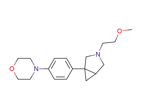 3-(2-methoxy-ethyl)-1-(4-morpholin-4-yl-phenyl)-3-aza-bicyclo[3.1.0]hexane