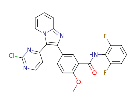 5-(3-(2-chloropyriMidin-4-yl)iMidazo[1,2-a]pyridin-2-yl)-N-(2,6-difluorophenyl)-2-MethoxybenzaMide