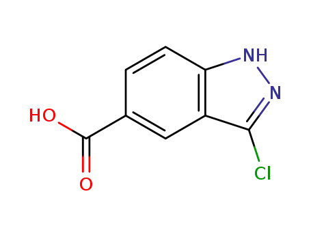 1H-인다졸-5-카르복실산, 3-클로로-