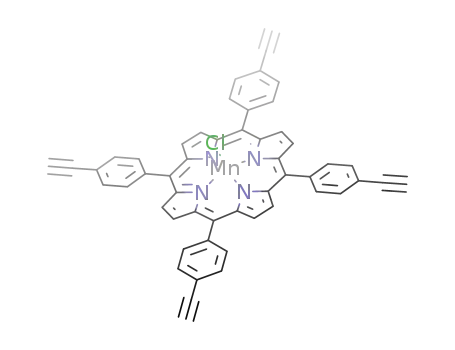 5,10,15,20-tetrakis-(4-(ethynyl)phenyl)porphyrinmanganese(III) chloride