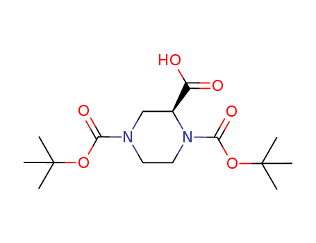 S-1,4-diBoc-piperazine-2-carboxylic acid